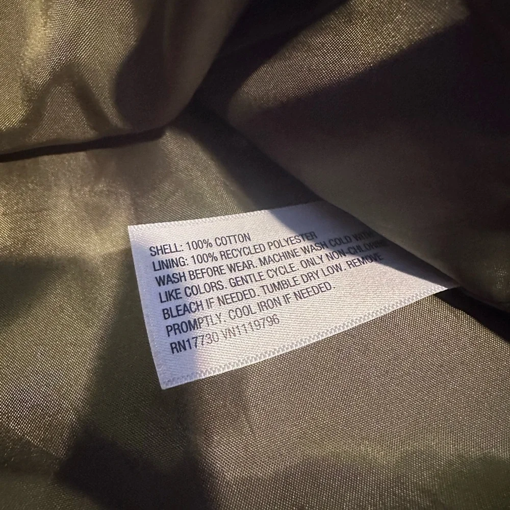 Youth Cat & Jack Dark Green Corduroy Button-Up Jacket Size S (6/7)